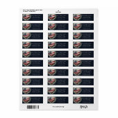 愛国返品ラベル ラベル (フルシート)