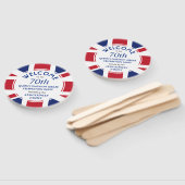 愛国連合ジャック70thクイーンズプラチナジュビリー ハンドファン (組立なし)