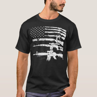 愛国銃権利第2改正Ar15 American F Tシャツ