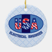 愛国電気技師 セラミックオーナメント (裏面)