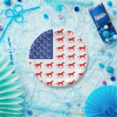 愛国馬 ペーパープレート (パーティー)