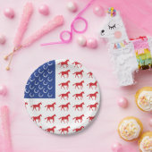 愛国馬 ペーパープレート (パーティー)