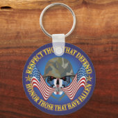 愛国骨 キーホルダー (正面)