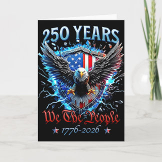 愛国鷲と旗 250周年 1776-2026 カード