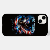 愛国鷲と旗 250周年 1776-2026 Case-Mate iPhoneケース (裏面 (横))