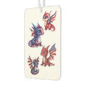 愛国龍 カーエアーフレッシュナー (左)