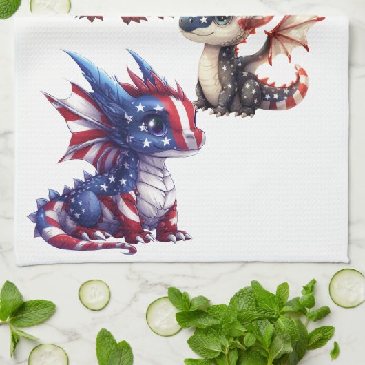 愛国龍 キッチンタオル (折り畳み)