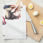 愛国龍 キッチンタオル (四つ折り)