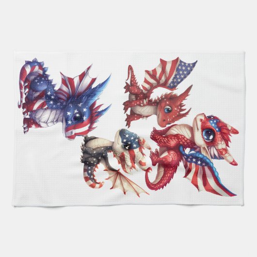 愛国龍 キッチンタオル (横)