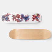 愛国龍 スケートボード (横)