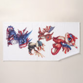 愛国龍 バスタオル (バスタオル)