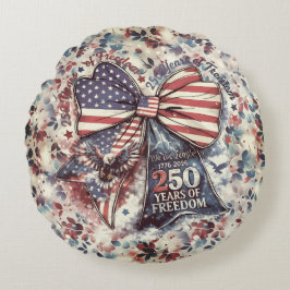 愛国250周年記念日 ラウンドクッション