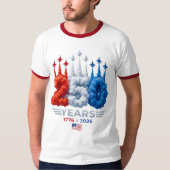 愛国250歳の誕生日 Tシャツ (正面)