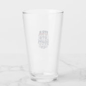 愛国 アメリカ 自由の鍵 ベクターTシャツ デザイン タンブラーグラス (裏面)
