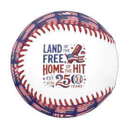 愛国 野球 2026年7月 アメリカ250周年 ギフト 野球ボール