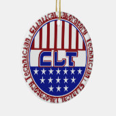 愛国CLT臨床検査技術 セラミックオーナメント (右)