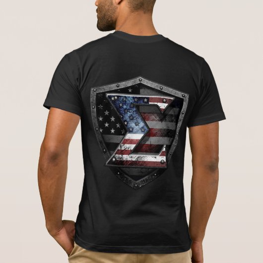 愛国SIGMAシールド Tシャツ (裏面)