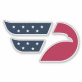 愛国USAイーグルウィング シール (正面)