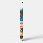 愛国USAフラグハクトウワシiPhone/iPadケース Case-Mate iPhoneケース (裏面 / 左)