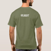 愛国USA鷲Tシャツ Tシャツ (裏面)