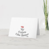 愛塩コショウ入れ挨拶状 カード (裏面)