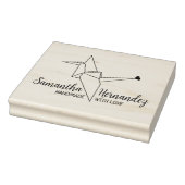 愛大カスタム手作り鳥折り紙 ラバースタンプ (スタンプ)