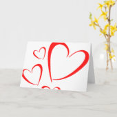 愛大切と笑い カード (黄色い花)