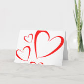 愛大切と笑い カード (正面)