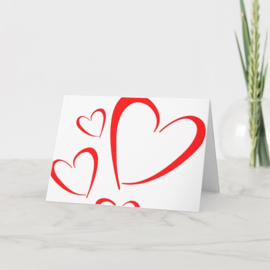 愛大切と笑い カード (正面)