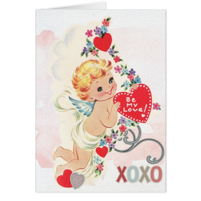 愛天使の赤いハートのxoxo (正面)