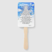 愛失った者の追悼碑 ハンドファン (裏面)