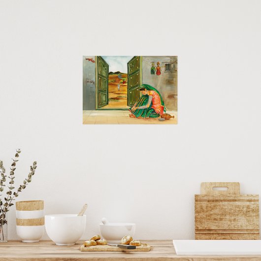 愛失った ポスター (キッチン)