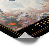 愛好家ヴィンテージタロットカード星占い幽霊クーデター ポスター (角)