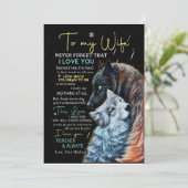 愛妻家 | 私の妻へ、愛していることを決して忘れないで 招待状 (スタンド正面)