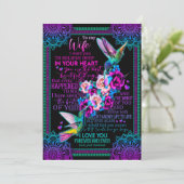 愛妻家 | 私の妻へ 永遠に愛してる 招待状 (スタンド正面)