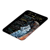 愛妻家 | 私の妻へ、決して忘れないで。愛している マグネット (左側)