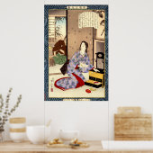 愛妻水野千代1902年 ポスター (キッチン)