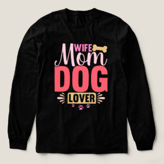 愛妻+愛母+愛犬家+動物好き+犬グッズ+誕生日プレゼント トライブレンドTシャツ