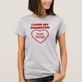 愛娘の写真 Tシャツ (正面)