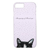 愛嬌のある利便性覗き猫に名前をつける Case-Mate iPhoneケース (裏面)