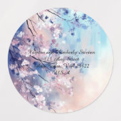 愛子フード又は住所 シール (デザイン2)