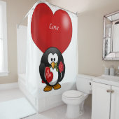 愛子ペンギンのシャワーカーテン シャワーカーテン (インサイチュ)