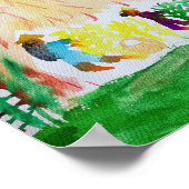 愛子ミカ収穫時期 ポスター (角)