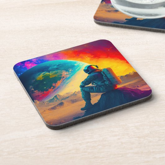 愛宇宙飛行士 コースター (左側)