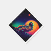 愛宇宙飛行士 スタンダードカクテルナプキン (角)