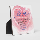 愛実在の証明 フォトプラーク (正面)