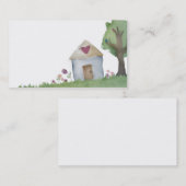 愛家の家の庭の名刺 名刺 (正面/裏面)