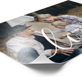 '愛'家族カスタムの写真と名前をカスタムする フォトプリント (角)