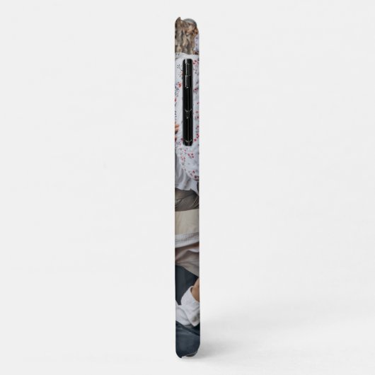 '愛'家族カスタムの写真と名前をカスタムする Case-Mate iPhoneケース (裏面/左)