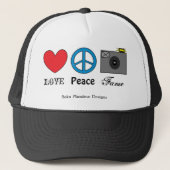 愛平和名声 キャップ (正面)